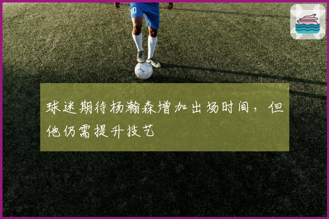 球迷期待杨瀚森增加出场时间，但他仍需提升技艺